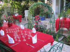 Jardin pour vin d'honneur Athis-Mons 91