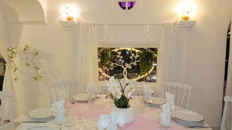 Décoration de table pour mariage