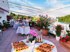 Terrasse vite sur la Seine essonne