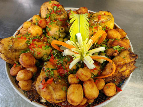 Poulet aux olives