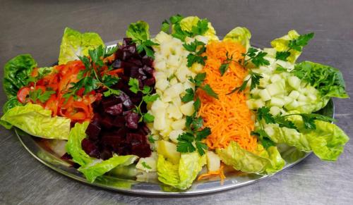 Plat de crudités